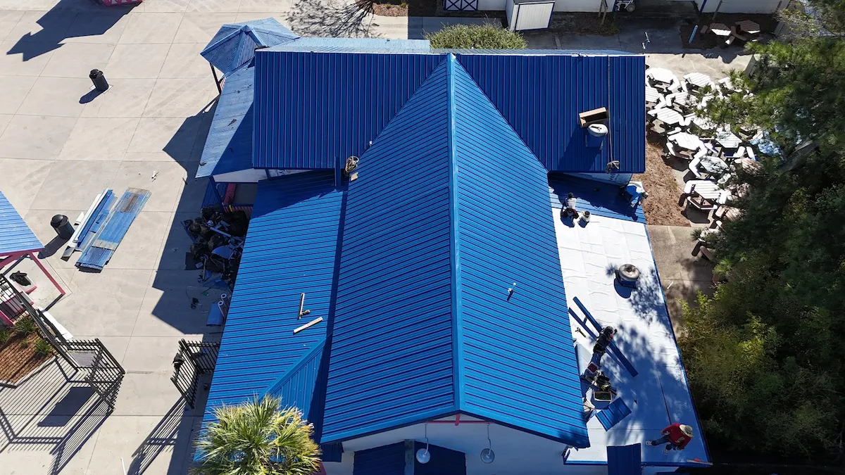 Commercial Metal Roofing Summerville SC — Hometown Roofing